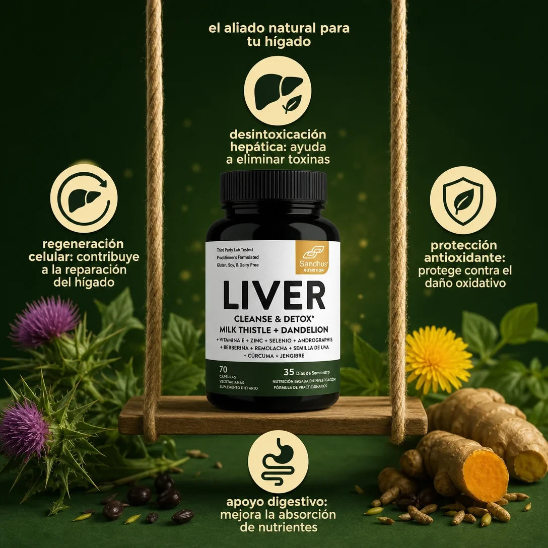 Liver Cleanse Detox X 70 Capsulas