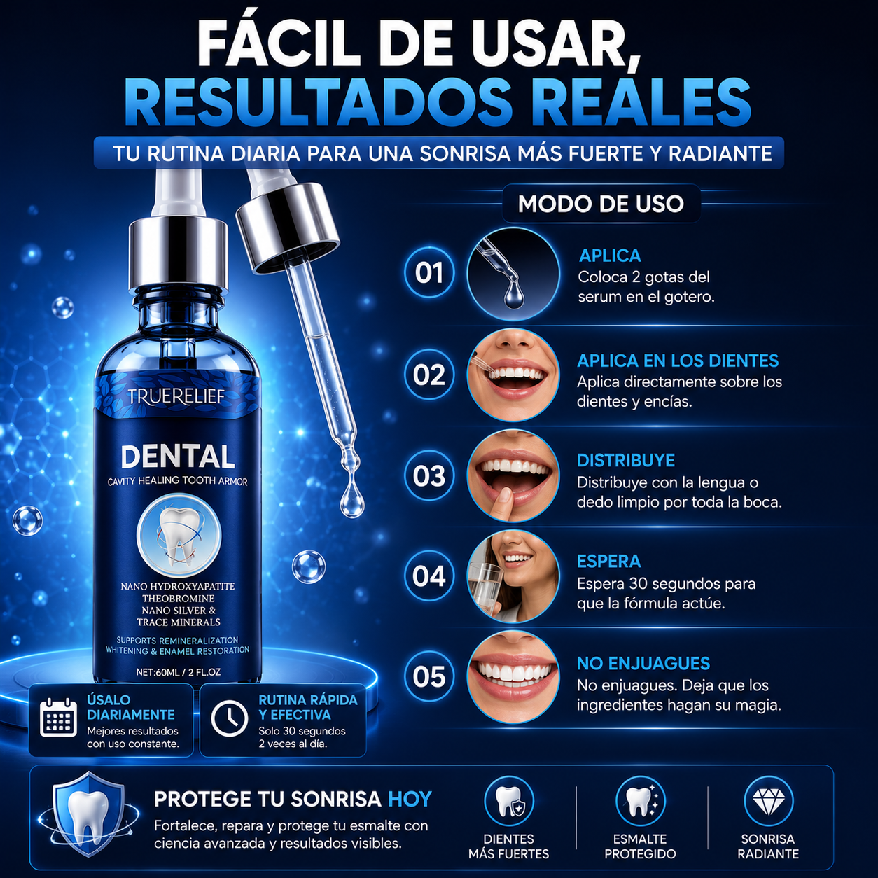 REPARADOR MINERAL DE ESMALTE + CONFORT PARA DIENTES SENSIBLES 🦷✨ — OFERTA ESPECIAL