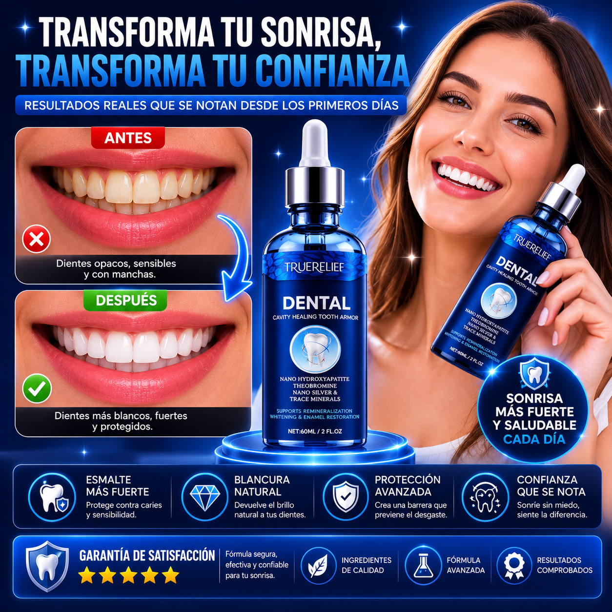 REPARADOR MINERAL DE ESMALTE + CONFORT PARA DIENTES SENSIBLES 🦷✨ — OFERTA ESPECIAL