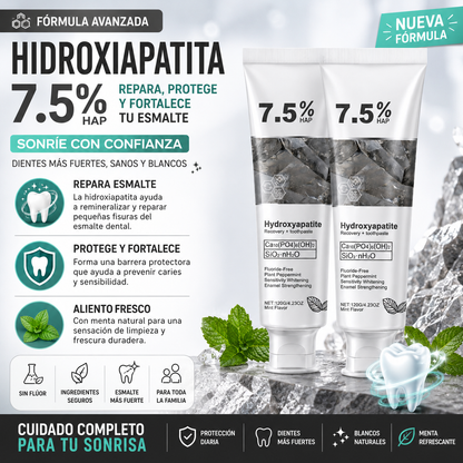 HYDROREPAIR 7.5% – PASTA DENTAL PARA SENSIBILIDAD, ESMALTE Y SONRISA MÁS BLANCA 🦷✨