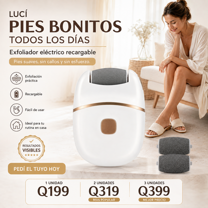 FOOTGLOW™ EXFOLIANTE RECARGABLE — TALONES MÁS SUAVES EN CASA ✨⚡ OFERTA ESPECIAL