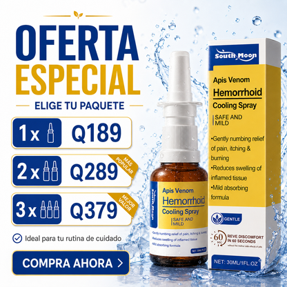 SPRAY PERIANAL HEMORRELIEF™ 30 ML – CONFORT FRESCO Y APLICACIÓN DISCRETA EN OFERTA ❄️🔥