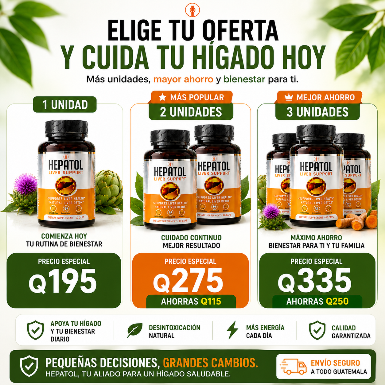 HEPATOL™ | Soporte Hepático Avanzado 🍃✨ Cuida Tu Hígado Todos los Días + Envío Gratis
