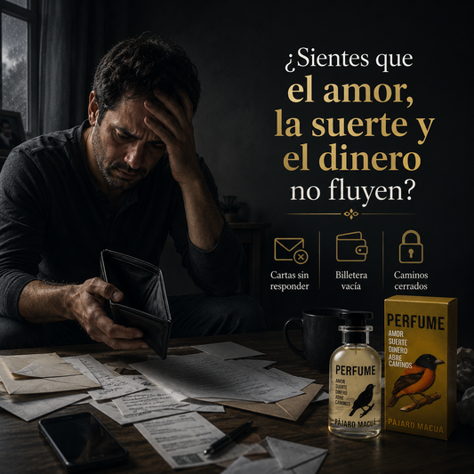 ✨ LOCIÓN PÁJARO MACUÁ – Amor, Suerte y Fortuna 🍀❤️ | Abre Caminos con Envío Gratis 🚚