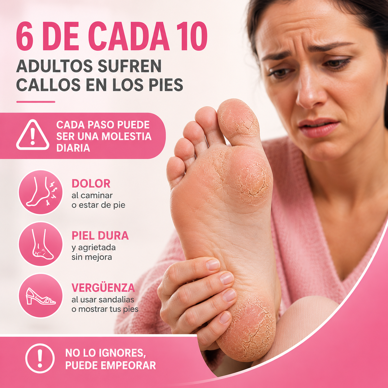 PEDISOFT™ Limador De Callos Recargable ⚡👣 Pies Suaves Sin Esfuerzo + Envío Gratis