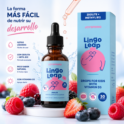 LINGO LEAP KIDS 30 DÍAS – APOYO NUTRICIONAL DIARIO PARA NIÑOS 🧠✨