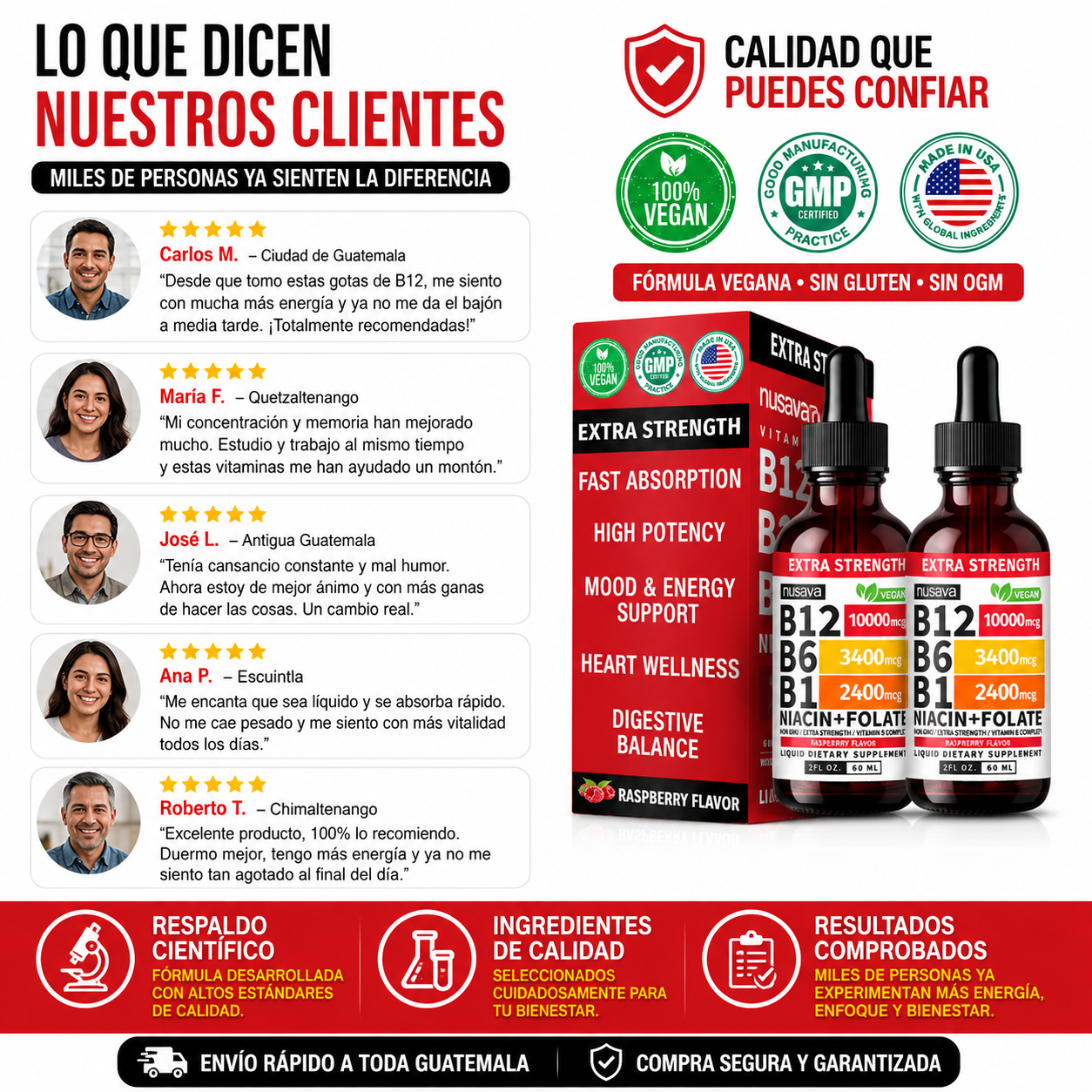 COMPLEJO B12 LÍQUIDO X2 NUSAVANA – ENERGÍA, ENFOQUE Y BIENESTAR DIARIO ⚡🧠🔥