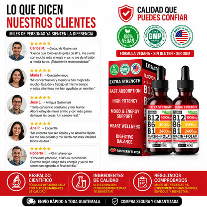 COMPLEJO B12 LÍQUIDO X2 NUSAVANA – ENERGÍA, ENFOQUE Y BIENESTAR DIARIO ⚡🧠🔥