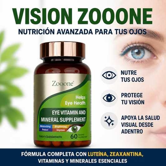 VISION ZOOONE X60 CÁPSULAS - APOYO VISUAL 👁️⚡ ENVÍO GRATIS