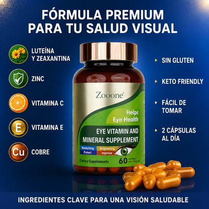 VISION ZOOONE X60 CÁPSULAS - APOYO VISUAL 👁️⚡ ENVÍO GRATIS