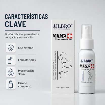 JJLBRO CONTROL PRO SPRAY 30 ML – MÁS CONTROL Y ENCUENTROS MÁS DURADEROS 🔥⏱️ PRECIO ESPECIAL