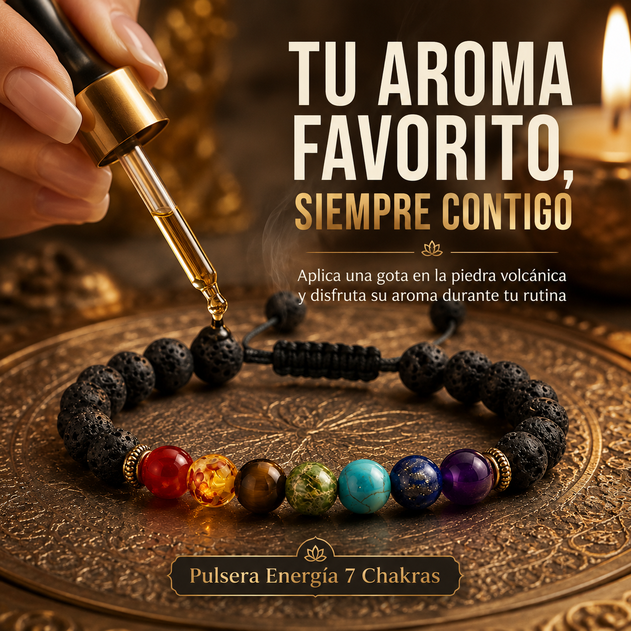 PULSERA ENERGÍA 7 CHAKRAS – EDICIÓN LUNA NUEVA 🌙✨ OFERTA DE NUEVO COMIENZO