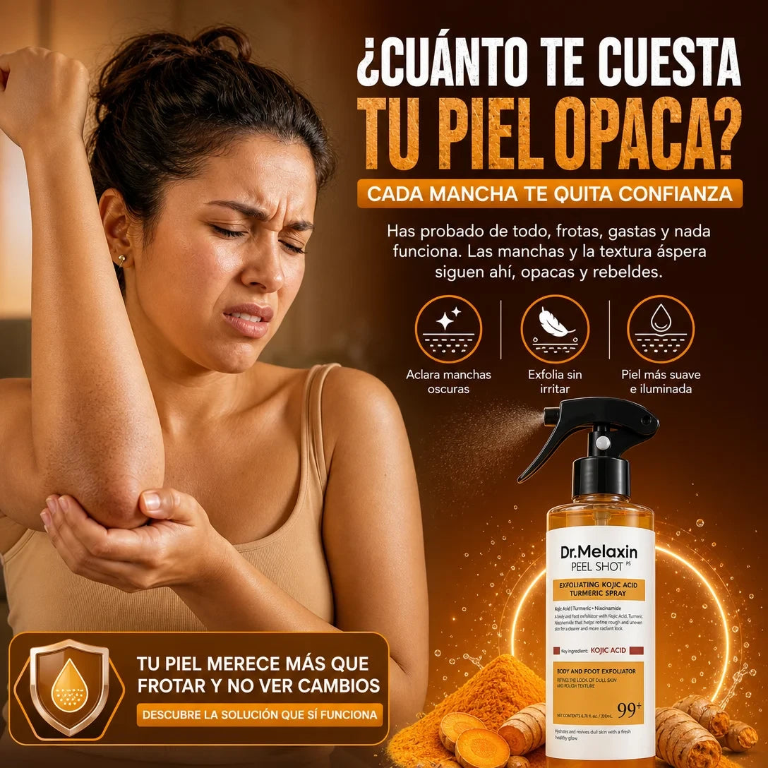DR. MELAXIN PEEL SHOT 200 ML – PIEL MÁS SUAVE, UNIFORME Y RADIANTE ✨🔥