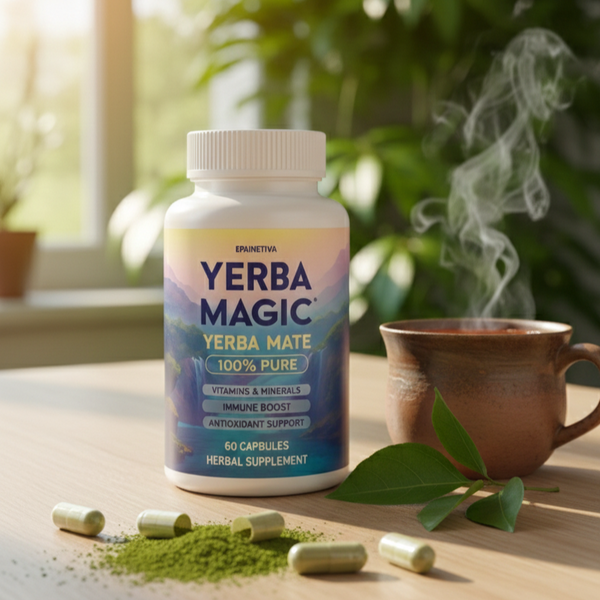 Yerba Magic - Cápsulas 100% de yerba mate