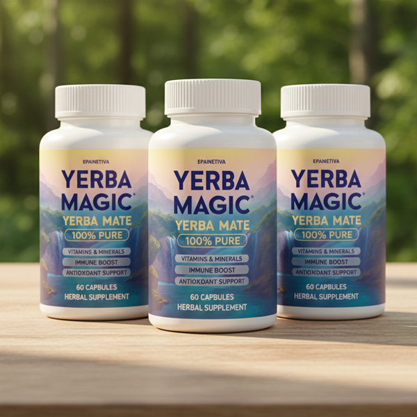 Yerba Magic - Cápsulas 100% de yerba mate