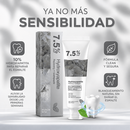 HYDROREPAIR 7.5% – PASTA DENTAL PARA SENSIBILIDAD, ESMALTE Y SONRISA MÁS BLANCA 🦷✨