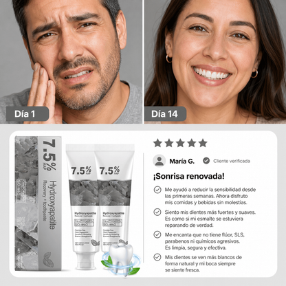 HYDROREPAIR 7.5% – PASTA DENTAL PARA SENSIBILIDAD, ESMALTE Y SONRISA MÁS BLANCA 🦷✨