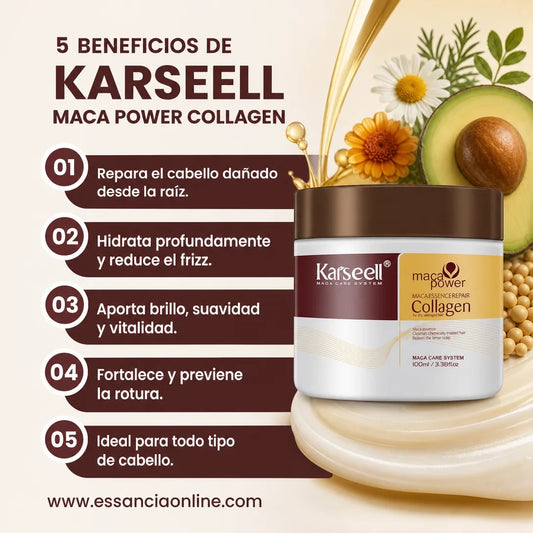 Karseell - mascarilla acondicionadora para cabello seco y dañado