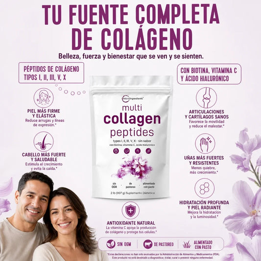 Multi Collagen Peptides 2 Lb