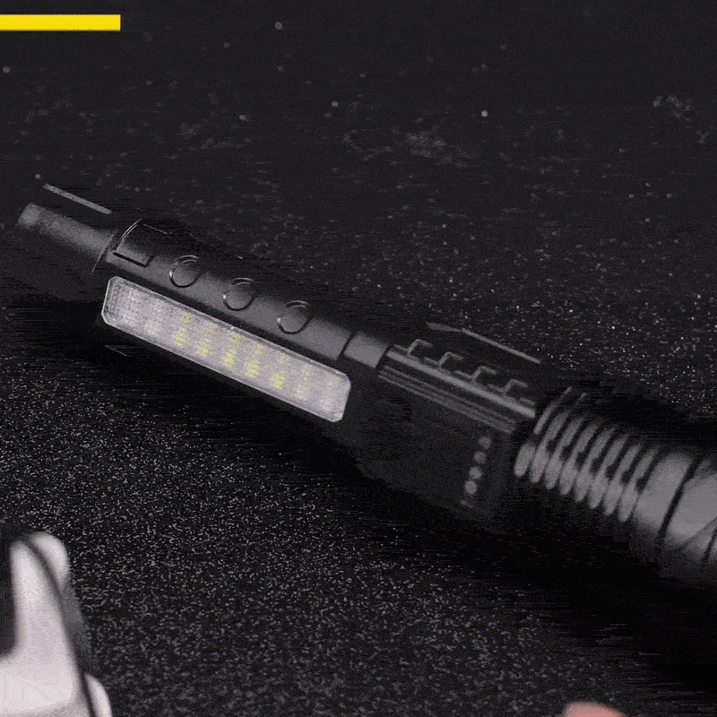 LINTERNA MULTIFUNCIONAL RECARGABLE ⚡🔦 | ILUMINA, CARGA Y PROTÉGETE EN CUALQUIER APAGÓN 🚨