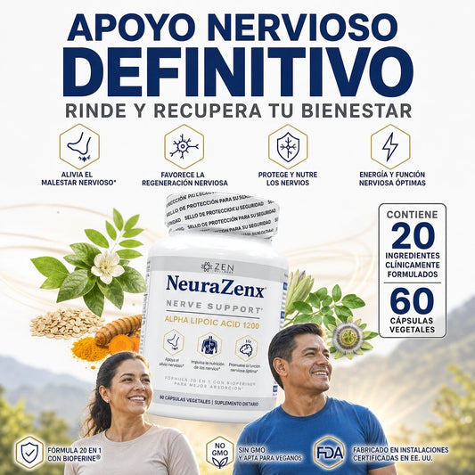 NeuraZenX™ | Soporte Nervioso Premium ⚡🧠 ¡Recupera tu Bienestar con Envío Gratis!