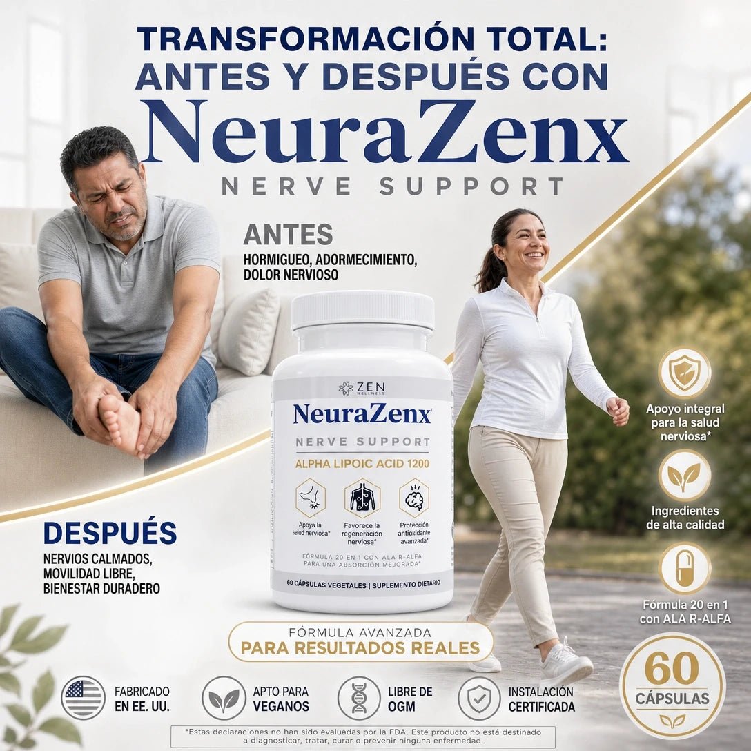 NeuraZenX™ | Soporte Nervioso Premium ⚡🧠 ¡Recupera tu Bienestar con Envío Gratis!