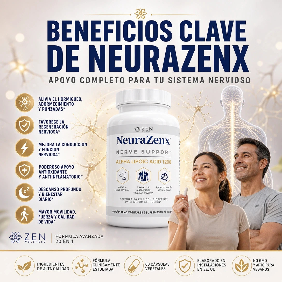 NeuraZenX™ | Soporte Nervioso Premium ⚡🧠 ¡Recupera tu Bienestar con Envío Gratis!