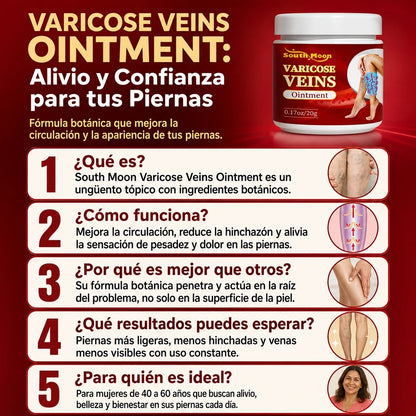 VENA RELIEF™ CREMA PARA VÁRICES – PIERNAS MÁS LIGERAS Y CUIDADAS | ENVÍO GRATIS 🦵✨