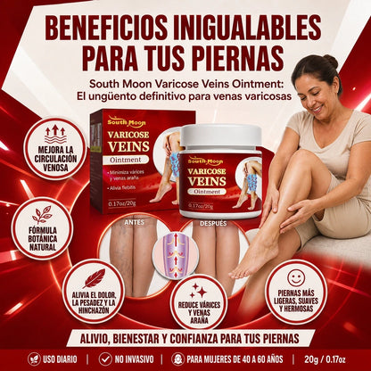 VENA RELIEF™ CREMA PARA VÁRICES – PIERNAS MÁS LIGERAS Y CUIDADAS | ENVÍO GRATIS 🦵✨