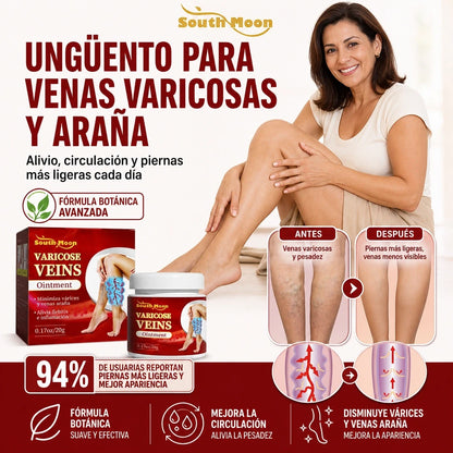 VENA RELIEF™ CREMA PARA VÁRICES – PIERNAS MÁS LIGERAS Y CUIDADAS | ENVÍO GRATIS 🦵✨